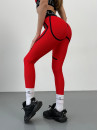 Leggings FITRUN  Leggings Super Nuts "Red"