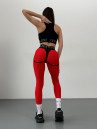 Легінси FITRUN  Leggings Super Nuts "Red"