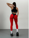 Leggings FITRUN  Leggings Super Nuts "Red"