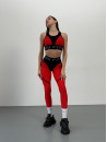 Leggings FITRUN  Leggings Super Nuts "Red"