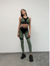 Leggings FITRUN Leggings Super Nuts Push-Up "Olive"