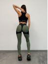 Leggings FITRUN Leggings Super Nuts Push-Up "Olive"