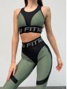 Leggings FITRUN Leggings Super Nuts Push-Up "Olive"