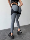 Leggings FITRUN Leggings Super Nuts Push-Up "Silver"