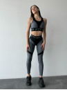 Легінси FITRUN Leggings Super Nuts Push-Up "Silver"