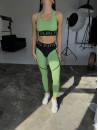 Leggings FITRUN  Leggings Super Nuts "Avocado Relief"
