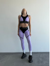 Leggings FITRUN  Leggings Super Nuts "Lilac Relief"