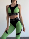 Leggings FITRUN Leggings Super Nuts Push-Up "Avocado Relief"
