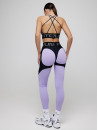 Leggings FITRUN Leggings Super Nuts Push-Up "Lilac Relief"
