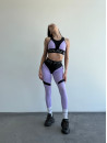 Легінси FITRUN Leggings Super Nuts Push-Up "Lilac Relief"