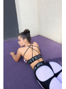 Легінси FITRUN Leggings Super Nuts Push-Up "Lilac Relief"