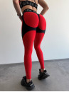Легінси FITRUN Leggings Super Nuts Push-Up "Shine Bordo"