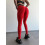 Leggings FITRUN Leggings Super Nuts Push-Up "Total Shine Bordo"