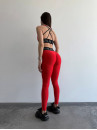Легінси FITRUN Leggings Super Nuts Push-Up "Total Shine Bordo"