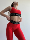Легінси FITRUN Leggings Super Nuts Push-Up "Total Shine Bordo"