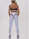 Leggings FITRUN Leggings SPIDER EVA "White"