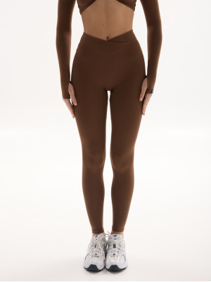 Леггинсы FITRUN Leggings YOGA Grace "Caramel NE"