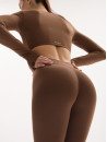 Леггинсы FITRUN Leggings YOGA Grace "Caramel NE"