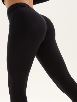 Леггинсы FITRUN Leggings Base WINTER "Black Fleece"