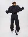 Жіночі вітрозахисні штани FITRUN Women's Woven Track Pants "Black"