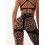 Leggings FITRUN Leggings Super Nuts Push-Up "Chocolate Leo"