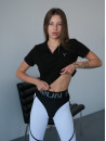 Поло FITRUN Polo Midi "Black"