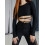 Shortened Rashguard FITRUN Mini Rash X "Black"