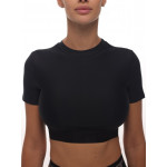 Футболка FITRUN Midi T-shirt "Total Black"