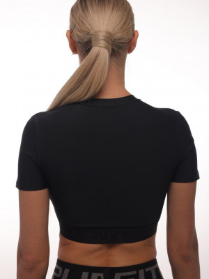 Футболка FITRUN Midi T-shirt "Total Black"