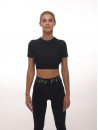 Футболка FITRUN Midi T-shirt "Total Black"