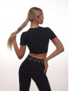 Футболка FITRUN Midi T-shirt "Total Black"