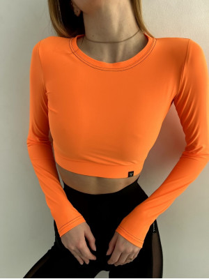 Укороченный рашгард FITRUN Rashguard Midi "Orange"