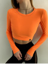 Shortened Rashguard FITRUN Rashguard Midi "Orange"