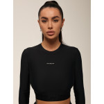 Топ з довгим рукавом FITRUN Long Sleeve Midi "Total Black"