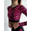 Long Sleeve Top FITRUN Long Sleeve Midi "Leo Pink"