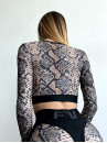 Shortened Rashguard FITRUN Rashguard Midi "Python"