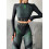 Shortened Rashguard FITRUN Rashguard Midi Open Back "Matrix"
