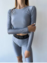 Shortened Rashguard FITRUN Rashguard Prime "Shine Silver"