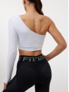 Топ с длинным рукавом FITRUN Long Sleeve Racy "Total White"