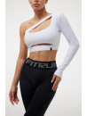 Long Sleeve Top FITRUN Long Sleeve Racy "Total White"