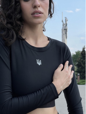 Укороченный рашгард FITRUN Rashguard Midi "UKRAINE"