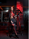 Топ с длинным рукавом FITRUN Long Sleeve Vivid "Wine Blaze"