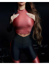 Топ з довгим рукавом FITRUN  Long Sleeve Vivid "Wine Blaze"