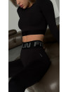 Укороченный рашгард FITRUN Rashguard Midi "Total Black Soft"