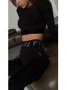 Топ с длинным рукавом FITRUN Long Sleeve Midi "Total Black Soft"