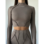 Shortened Rashguard FITRUN Rashguard Versa "Sand VE"