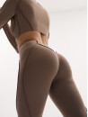 Long-sleeved top FITRUN Long Sleeve-Corset Versa "Sand VE"