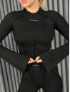 Топ с длинным рукавом FITRUN Long Sleeve-Corset DISCO Versa "Black VE"