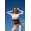 Shortened Rashguard FITRUN Rashguard NICE "Total White Relief"