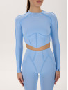 Long-sleeved top FITRUN Long Sleeve-Corset Versa "Sky VE"